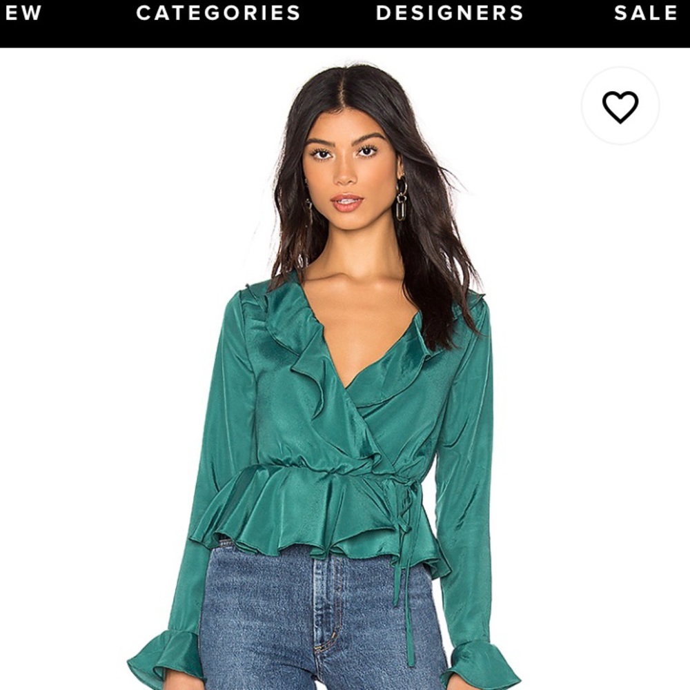 Revolve Emerald (dark green) Top